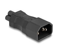 DELOCK 80468 - Adattatore di alimentazione IEC 60320 - da C14 a C5, maschio / f