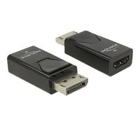 Delock Adattatore DisplayPort 1.2 maschio a HDMI femmina 4K passivo 66234