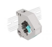 Delock Adattatore guida guida guida con Keystone SC Simplex femmina a femmina Aqua