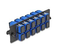 DELOCK 66925 - Pannello adattatore per fibra ottica, 12 porte, SC simplex UPC,