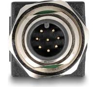 Delock Adattatore M12 con codifica A da 8 pin maschio a RJ45 femmina dritto NEW