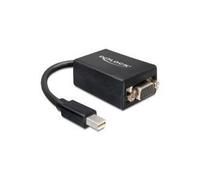 Delock Adattatore mini DisplayPort 12 maschio VGA femmina passivo nero NEW