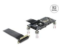 Adattatore PCIe 3.0 x4 a M.2 Key M Delock RGB con ventola
