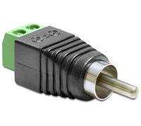 DeLock Adattatore Terminal block > spina RCA (Confezione da 10 terminali > RCA)