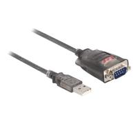 Delock USB 2.0 Type A to 1 x Serial RS-232 D-Sub 9 Pin Male 1 m