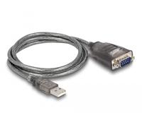 Delock 61400 USB 2.0 Adattatore [1x Spina A USB 2.0 - 1x Spina RS232] 1 m