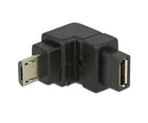 Delock Adattatore USB 20 Micro-B maschio USB 20 Micro-B femmina angolato verso il basso NEW