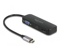 Delock Adattatore USB di tipo C a VGA / HDMI / DisplayPort 4K 60 Hz - Nouvo