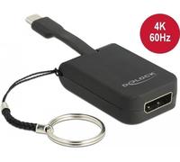 Delock Adattatore USB Type-C a DisplayPort (DP Alt Mode) 4K 60 Hz - portachiavi NEW