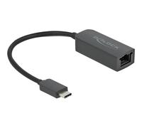 Delock Adattatore USB Type-C maschio per 2,5 Gigabit LAN compatto USB 66645