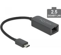 DELOCK 66645 - Scheda di rete, USB tipo C, 2,5 Gigabit Ethernet, 1 RJ45