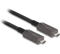 DELOCK 84150 - Cavo ottico attivo USB-C™ Video + Dati + PD da 10 m
