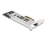 DeLOCK Rack mobile per scheda PCI Express per 1 x M.2 NVMe SSD - Fattore di forma a profilo piatto - Nouvo