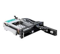 Delock Alloggiamento SATA 5.25> 1 x 2.5 1 3.5+ 2 USB 3.0 Ports Hdd 47209