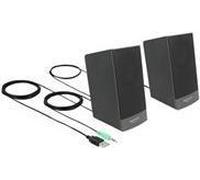 DeLOCK Altoparlante USB Stereo 2.0 con jack stereo da 35 mm maschio e alimentazione USB (Delock - hjttalere - til PC) NEW