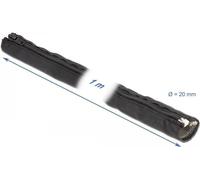 Delock - Anello di tenuta per la gestione dei cavi - cerniera - 10 m - nero (20846) NEW