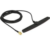 Delock Antenna GSM UMTS LTE spina SMA 2,5 dBi 2 m RG-174 montaggio adesivo omnidirezionale NEW