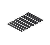 Delock Assortimento di tubi termorestringenti, 100 mm, 28 pezzi, colore: nero
