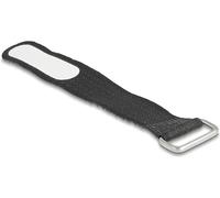 DELOCK BRIDA AUTOADHERENTE CON LAZO Y GRIFO DE ETIQUETA LA 127 X AN 20 MM NEGRO 5 PIEZAS