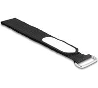 DELOCK BRIDA AUTOADHERENTE CON LAZO Y GRIFO DE ETIQUETA LA 305 X AN 25 MM NEGRO 5 PIEZAS