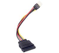 DELOCK 83918 - Connettore Power SATA 15 pin > Connettore Floppy 4 pin da 15 cm