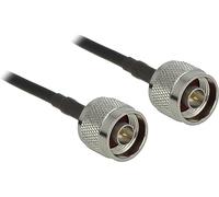 DELOCK CABLE DE ANTENA N MACHO N MACHO LMR195 1 M