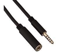 DELOCK CABLE DE EXTENSIÃ“N JACK 4.4 MM 5 PINES MACHO A HEMBRA 3M NEGRO