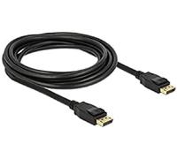 DELOCK 83807 - Cavo DisplayPort, connettore DisplayPort 1.2, 4K, 3 m, nero