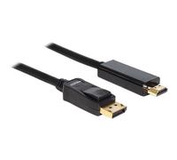 Delock Cavo Hdmi A Displayport 2 M One Size Black