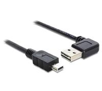 DELOCK CABLE EASY-USB 2.0 A MACHO EN ÁNGULO USB 2.0 TIPO MINI-B MACHO DE 3 M