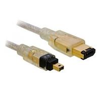DELOCK CABLE FIREWIRE FW400 4PIN - FW400 6PIN M/M 2.0M