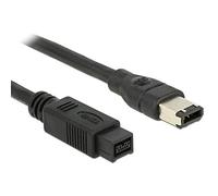 DELOCK CABLE FIREWIRE FW400 6PIN - FW800 9PIN M/M 1.00M