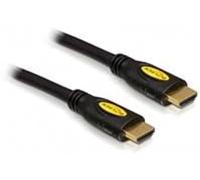DELOCK CABLE HDMI V1.4 4K GOLD 1M NEGROÃ‚ 82584