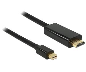 DeLOCK Cable Mini DisplayPort 1.1 Male to HDMI A plug (Full HD, 1920 x 1080 2 m