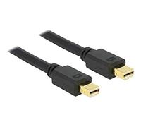 DELOCK 83475 - Cavo DisplayPort, connettore mini DisplayPort 1.2, 2 m, nero