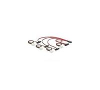 DeLOCK Cable mini SAS 36pin to 4x SAS 29pin cavo SCSI Rosso 05 m (Delock SAS internt kabel - 50 cm) NEW