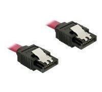 DeLOCK Cable SATA Serial ATA 7-polig Serial ATA 7-polig 70cm verriegelt Rot NEW