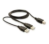 DELOCK CABLE USB 2.0-B USB-A POWER + POWER/DATA