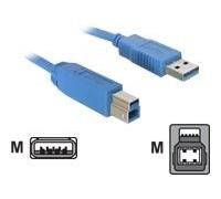 Delock Cable USB3.0 1,8 m USB3.0 USB3.0 Maschio/Maschio A-B male/male 3m 82581