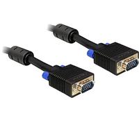 DELOCK CABLE VGA D-SUB15 M/M 1.0M NEGRO
