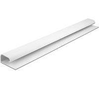DeLOCK Canalina per Cavi da Incasso 57 x 25 mm, Lunghezza 400 mm, 2 Pezzi, Colore Bianco