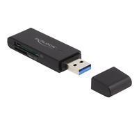 Lettore di schede Delock SuperSpeed USB 5 Gbps per SD e Micro SD