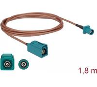 Delock Cavo antenna FAKRA Z maschio FAKRA Z femmina RG-316 18 m NEW
