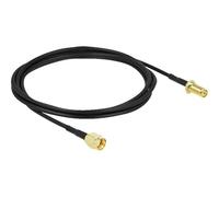 Delock Cavo antenna RP-SMA maschio per RP-SMA femmina LMR/CFD100 2 m 90445