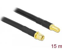 Delock Cavo antenna SMA maschio a SMA femmina LMR/CFD300 15 m a bassa perdita NEW