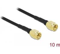 Delock Cavo antenna SMA maschio a SMA maschio LMR/CFD100 10 m a bassa perdita NEW
