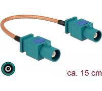 Delock Cavo antenna spina FAKRA Z spina FAKRA Z RG-316 15 cm NEW