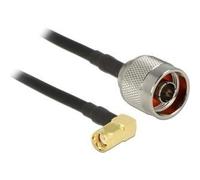 Delock Cavo antenna Spina N Spina RP-SMA 90 CFD200 03 m a bassa perdita NEW