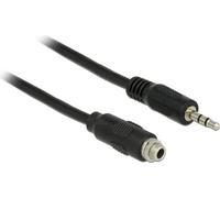 Delock Cavo audio jack da 35 mm presa per montaggio a pannello jack audio da 35 mm spina 3 pin 100 cm NEW