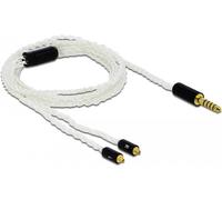 Delock Cavo audio Spina jack da 4,4 mm a 5 pin a 2 spine MMCX da 1,20 m NEW